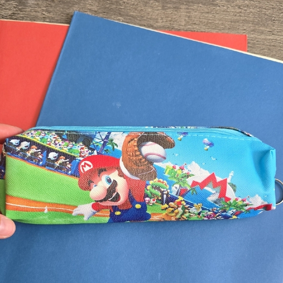 Nintendo Other - Nintendo Blue Pencil Case